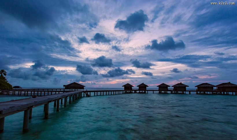 马尔代夫曼德芙仕岛风景图片大全