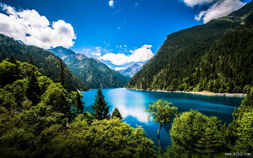 四川九寨沟风景图片