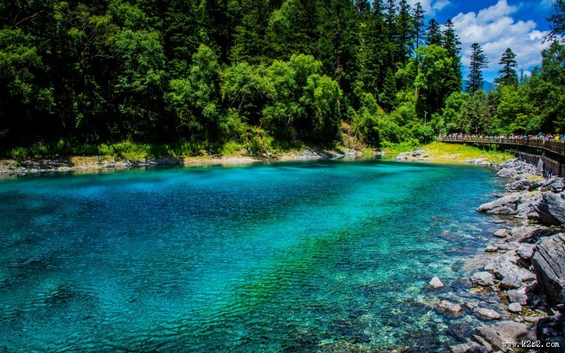 四川九寨沟风景图片