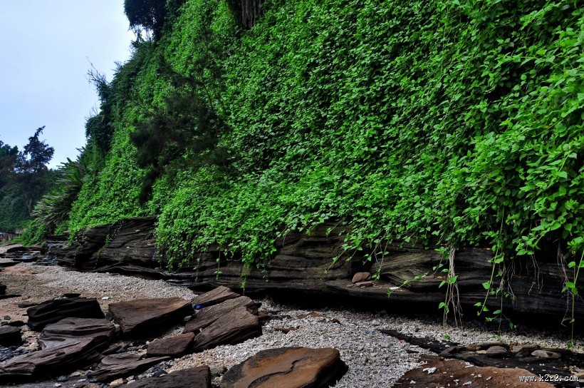 广西涠洲岛滴水丹屏图片