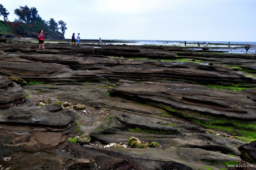 广西涠洲岛五彩滩风景图片