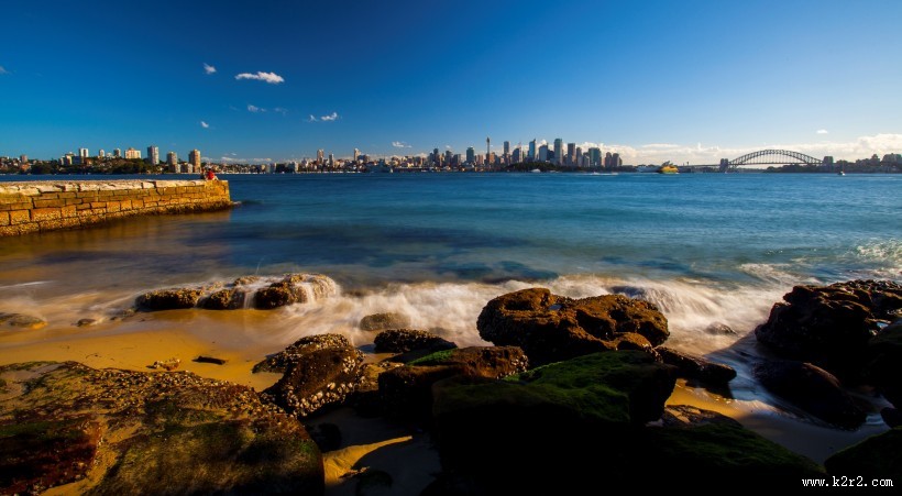 澳大利亚悉尼港湾风景图片