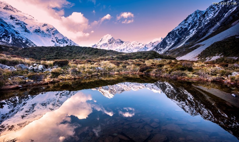 新西兰南岛风景图片