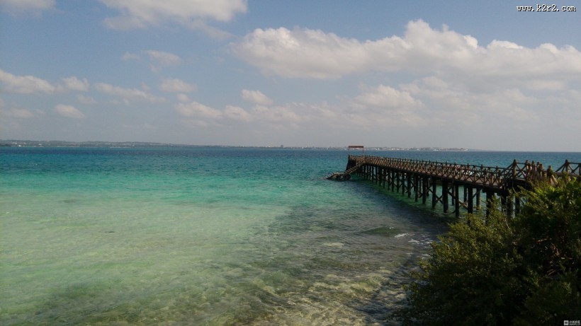 非洲桑给巴尔海边风景图片