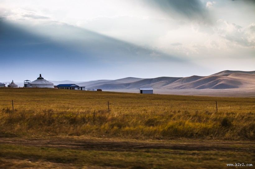 内蒙古呼伦贝尔草原秋天风景图片