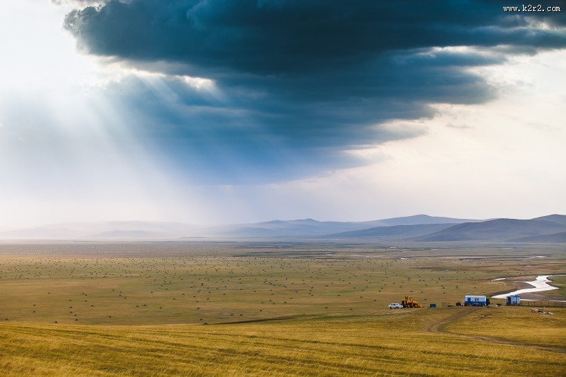内蒙古呼伦贝尔草原秋天风景图片