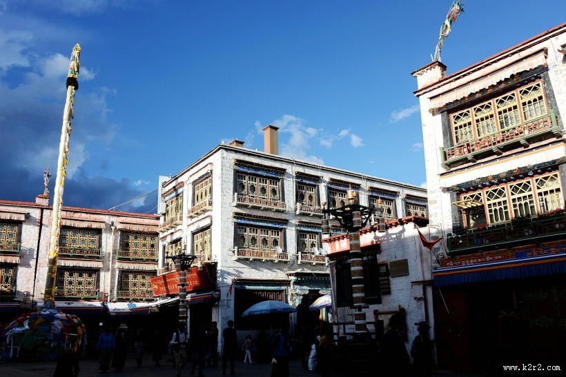 西藏拉萨八廓街人文风景图片大全