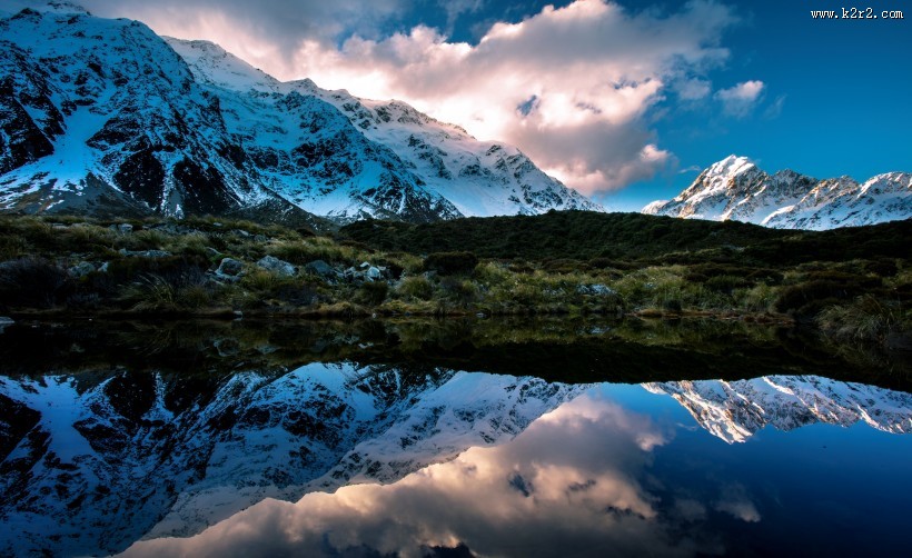 新西兰南岛风景图片