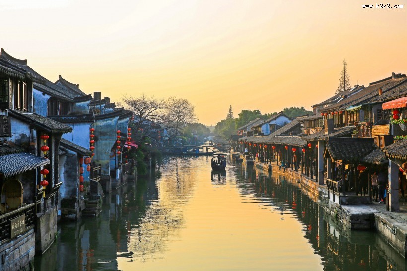 浙江西塘古镇风景图片大全