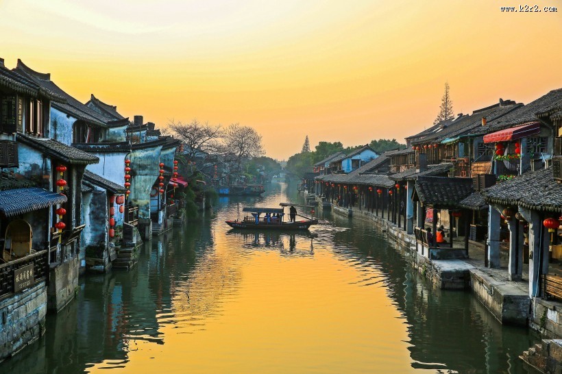 浙江西塘古镇风景图片大全