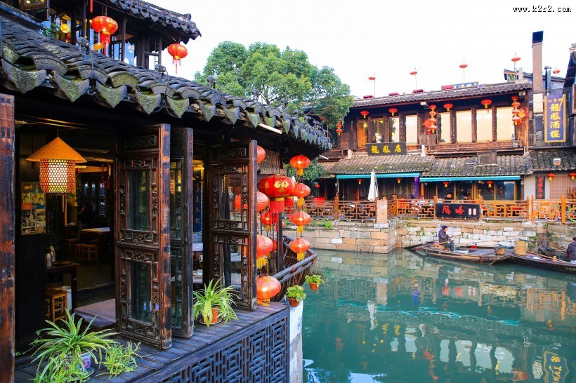 浙江西塘古镇风景图片大全