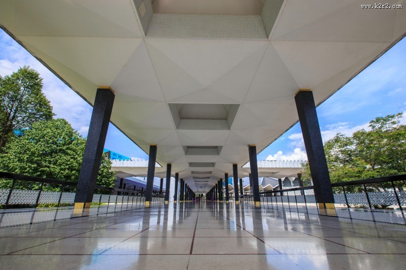 马来西亚吉隆坡国家清真寺图片