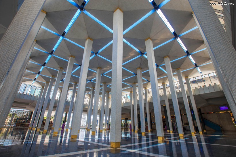 马来西亚吉隆坡国家清真寺图片