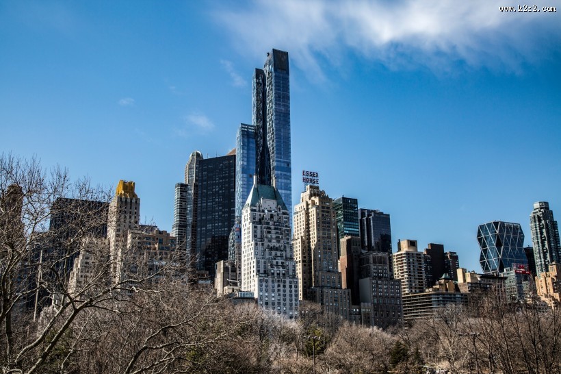 美国纽约街头风景图片