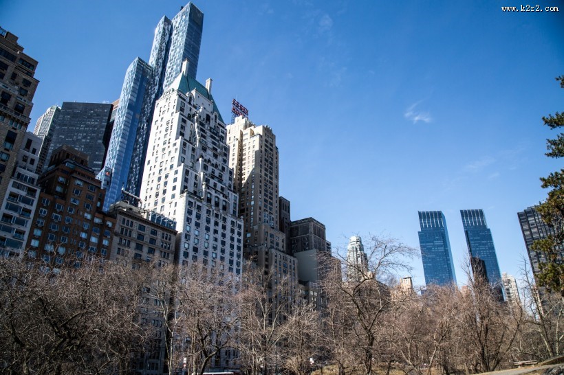 美国纽约街头风景图片