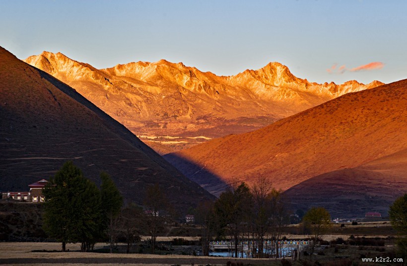四川新都桥风景图片