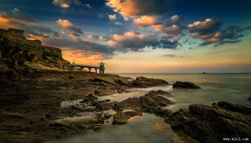 江苏连岛风景图片