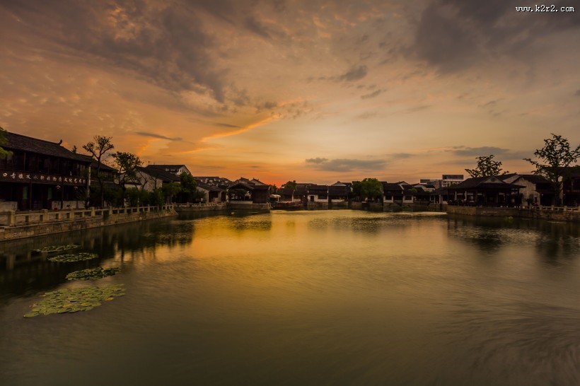 江苏无锡荡口古镇风景图片