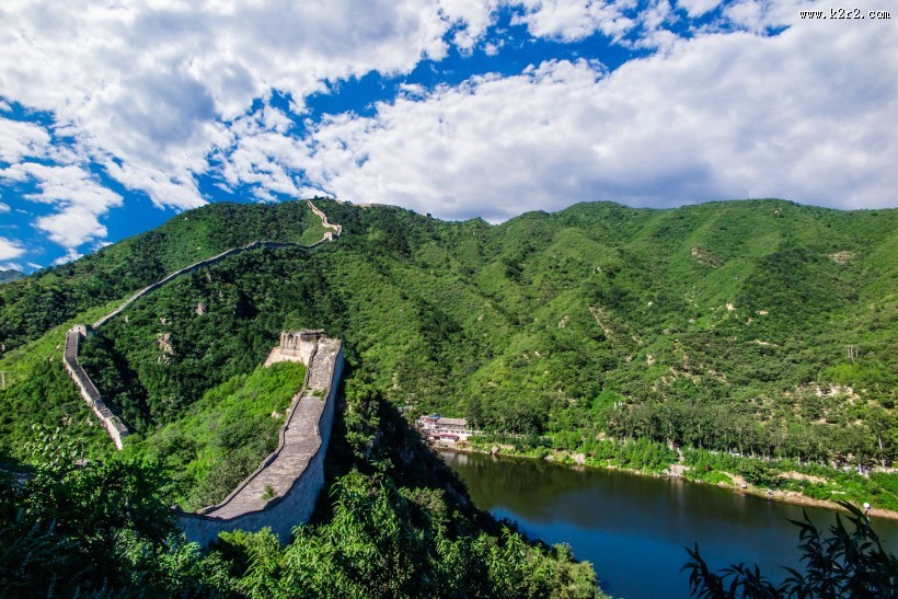 北京黄花城水长城风景图片