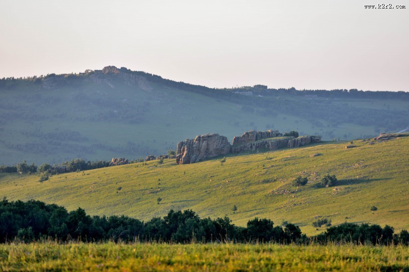 内蒙古阿斯哈图石林风景图片