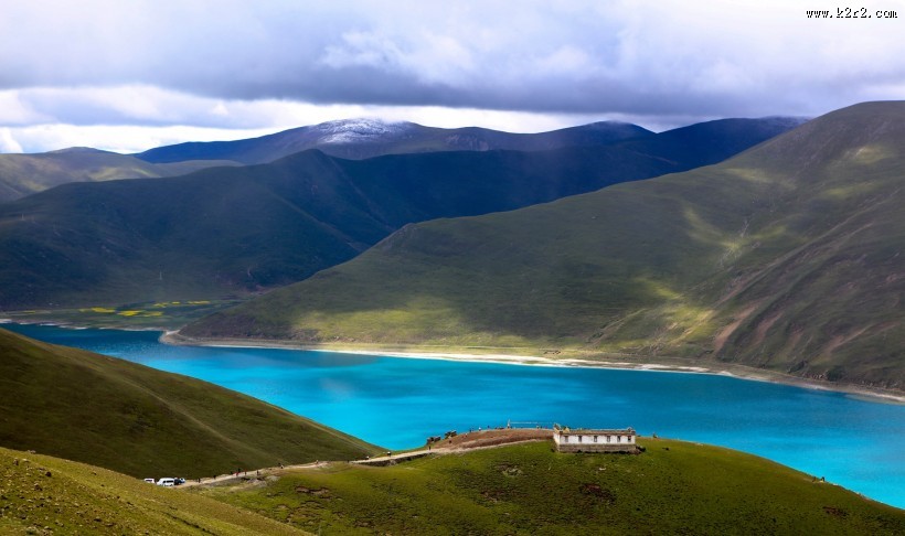 西藏羊卓雍措风景图片大全