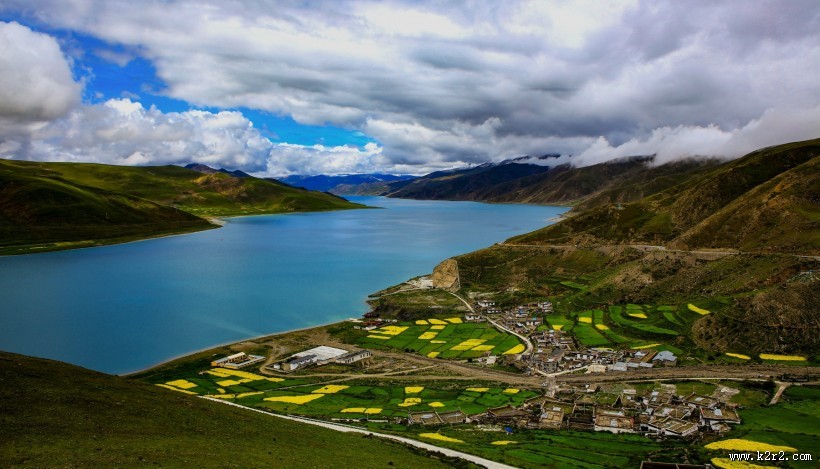 西藏羊卓雍措风景图片大全