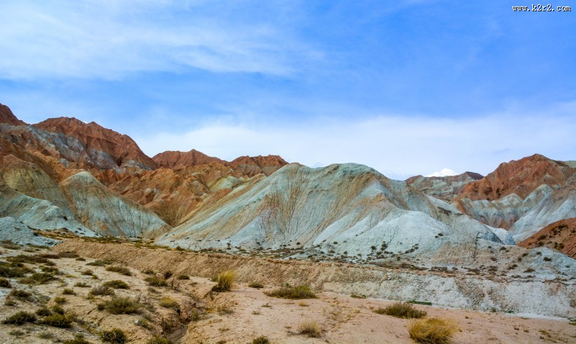 青海贵德国家地质公园风景图片