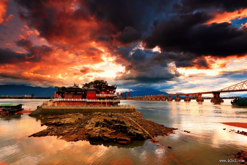 福州金山寺风景图片大全
