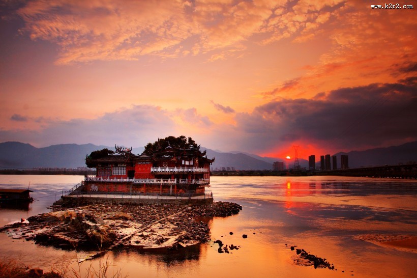 福州金山寺风景图片大全