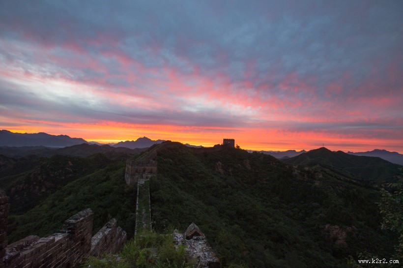 河北金山岭长城风景图片大全