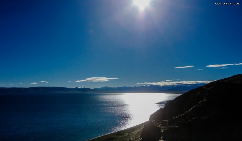 清晨的纳木错风景图片
