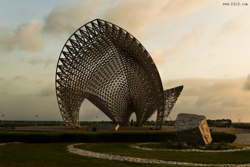 南汇嘴观海公园风景图片