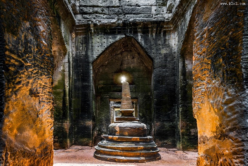 柬埔寨吴哥窟风景图片