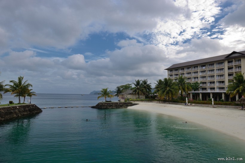 帕劳的海洋和沙滩风景图片