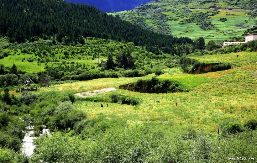 甘肃扎尕那风景图片