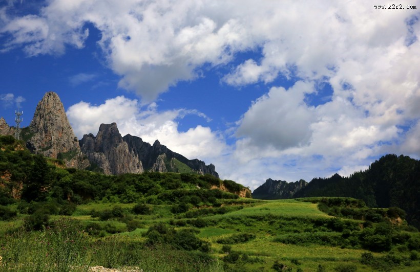 甘肃扎尕那风景图片