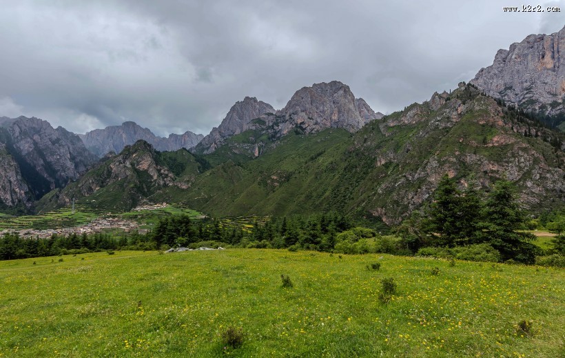 甘肃扎尕那风景图片大全