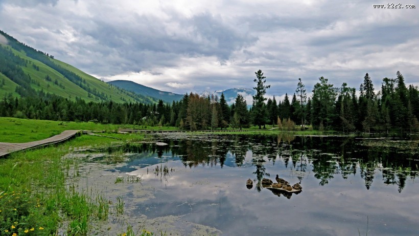 新疆喀纳斯风景图片大全
