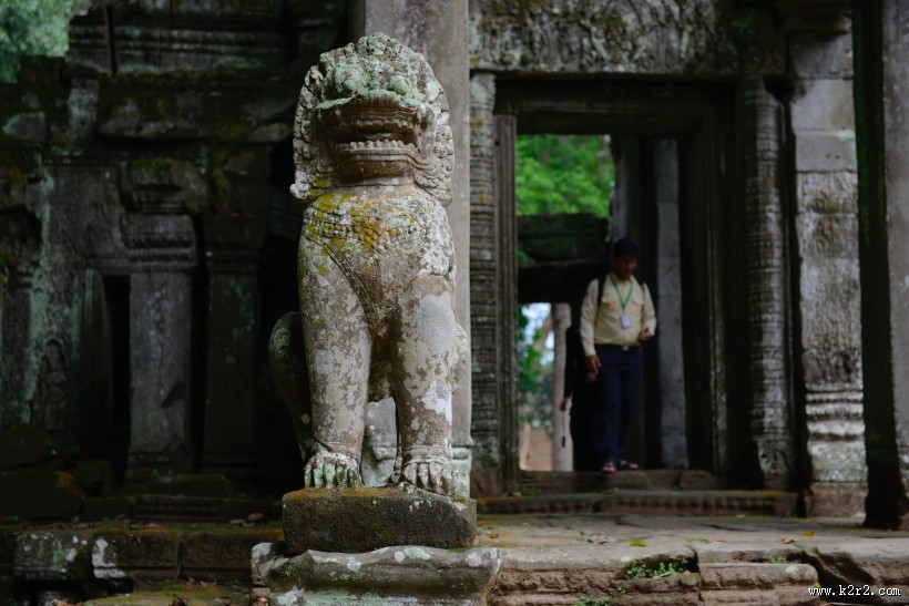 柬埔寨圣剑寺风景图片大全