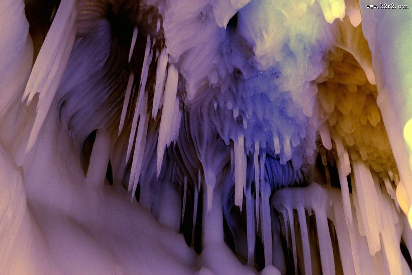 山西宁武山万年冰洞图片大全