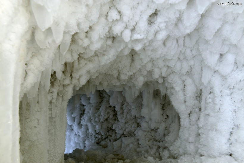 山西宁武山万年冰洞图片大全