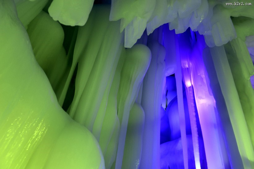 山西宁武山万年冰洞图片大全