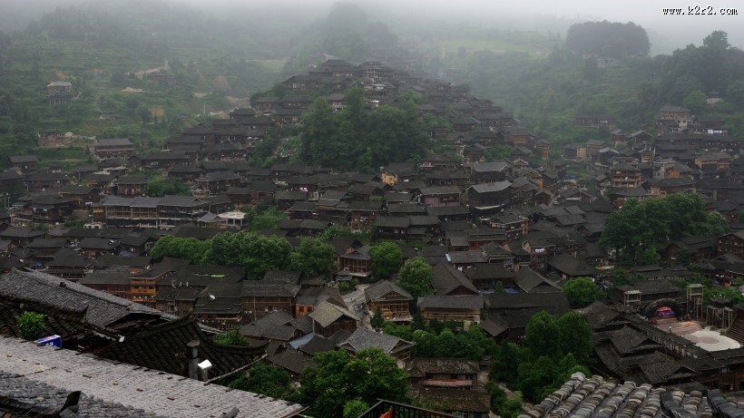 贵州西江千户苗寨风景图片大全