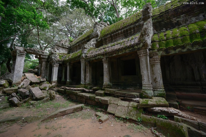 柬埔寨塔布隆寺风景图片