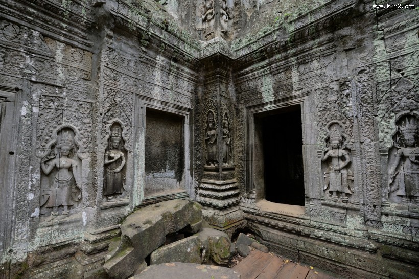 柬埔寨塔布隆寺风景图片