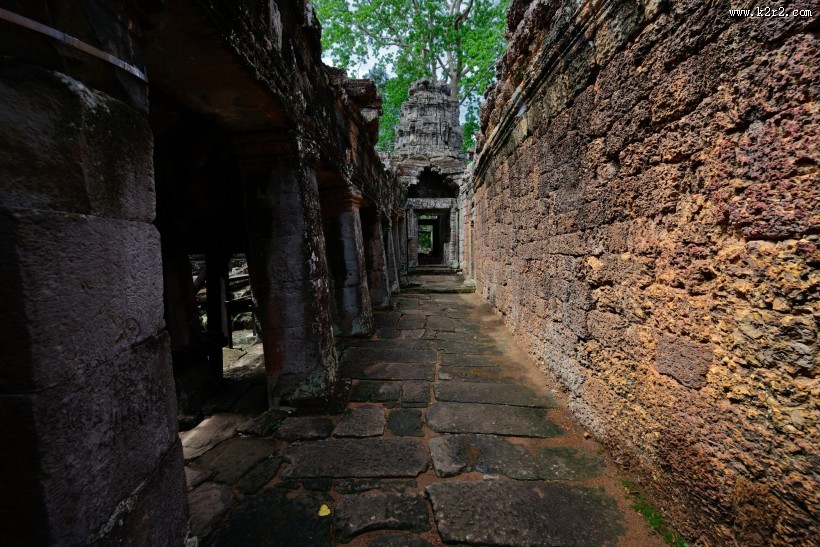 柬埔寨斑黛喀蒂寺风景图片