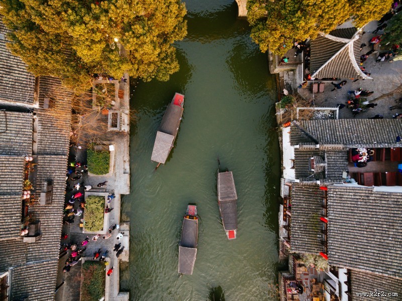 浙江西塘古镇风景图片