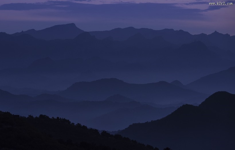 秀美金山岭长城风景图片大全