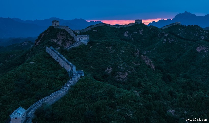 秀美金山岭长城风景图片大全