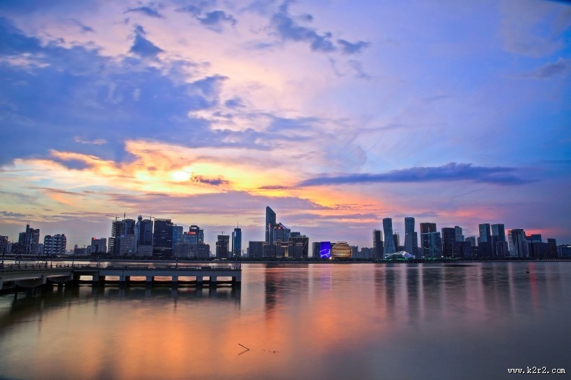 钱塘江夜景图片大全